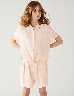 Pure Cotton Blouse (6-16 Yrs)