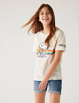 Pure Cotton Snoopy&trade; T-Shirt