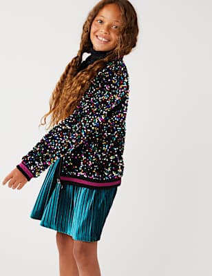 Sequin Bomber Jacket (6-16 Yrs)