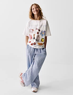 Pure Cotton Weekend Essentials T-Shirt (6-16 Yrs)