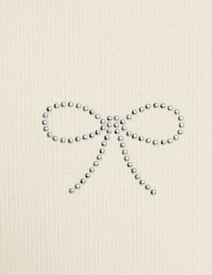 Cotton Rich Slogan Ribbed Top (6-16 Yrs)