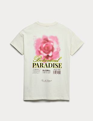 Pure Cotton Graphic T-Shirt (6-16 Yrs)