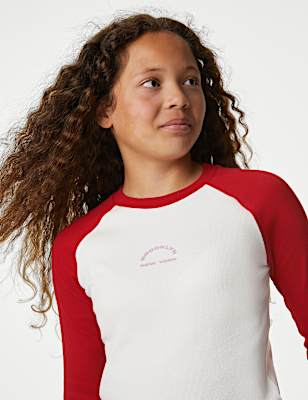 Cotton Rich Slogan Top (6-16 Yrs)