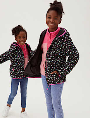 The Stormwear&trade; Floral Lightweight Padded Jacket (2-16 Yrs)