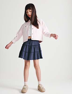 Cotton Rich Bardot Top and Skort Outfit (6-16 Yrs)