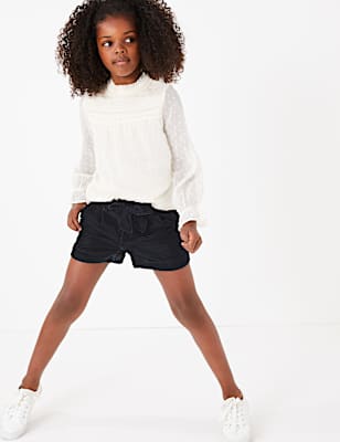 Velvet Shorts (3-16 Years)