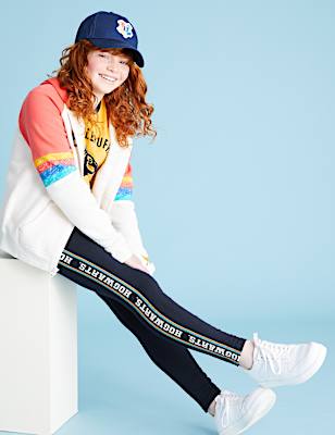 Cotton Harry Potter&trade; Hogwarts Leggings