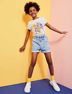 Space Jam: A New Legacy&trade; Denim Shorts (6-16 Yrs)