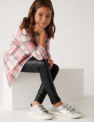 Faux Leather Leggings (6 - 16 Yrs)