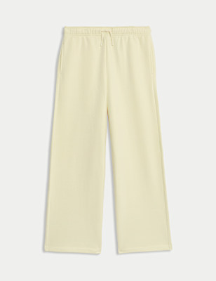 Wide Leg Cotton Rich Joggers (2-16 Yrs)