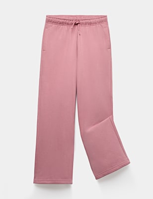 Wide Leg Cotton Rich Joggers (2-16 Yrs)