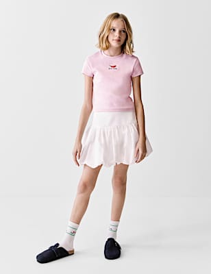 Pure Cotton Puff Ball Skirt (6-16 Yrs)