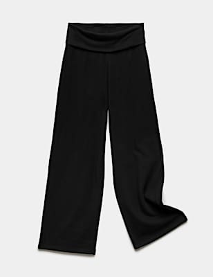 Cosy Foldover Wide Leg Trousers (6-16 Yrs)