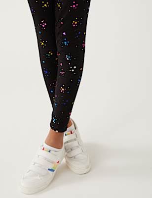 Cotton Rich Star Leggings