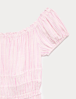 Checked Wide Leg Jumpsuit (6-16 Yrs)