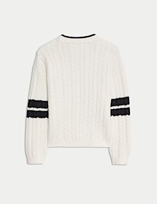 Varsity Oversized Cardigan (6-16 Yrs)