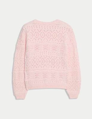 Patterned Knitted Jumper (2-16 Yrs)