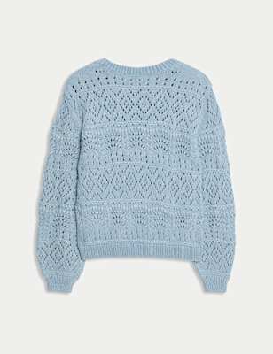 Patterned Knitted Jumper (2-16 Yrs)