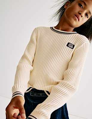 Pure Cotton Jumper (6-16 Yrs)