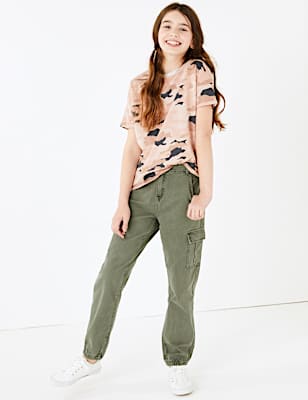 Cotton Cargo Trousers (6-16 Yrs)
