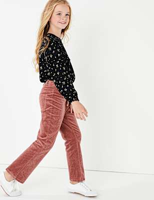 Corduroy Kick Flare Trousers (3-16 Years)