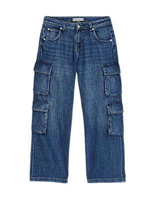 90's Baggy Low Rise Denim Jeans (6-16 Yrs)