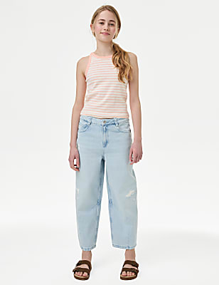 Balloon Denim Jeans (6-16 Yrs)
