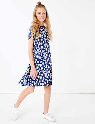 Floral Print Dress (6-16 Years)
