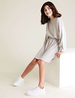 Cosy Sporty Side Stripe Dress