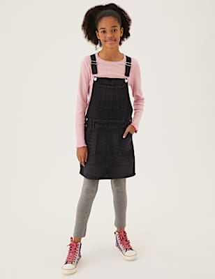 2pc Cotton Rich Pinafore Outfit (6-16 Yrs)