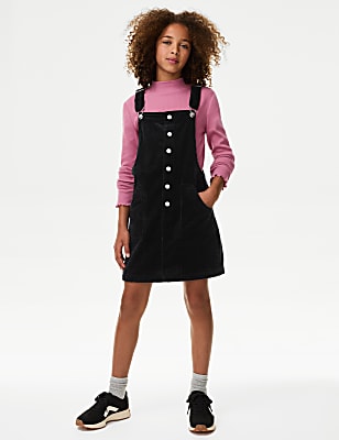 2pc Cord Pinafore Outfit (6-16 Yrs)
