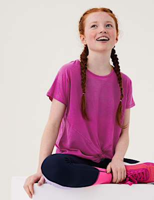 Knot Front Sports Top