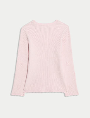 Heart Knitted Top (2-8 Yrs)