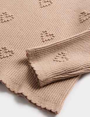 Heart Knitted Top (2-8 Yrs)