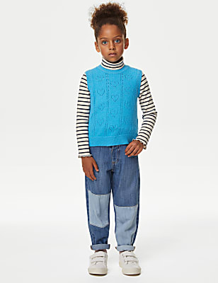 2pc Cotton Rich Vest & Top Outfit (2-8 Yrs)