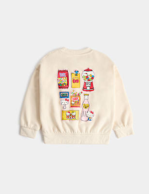 Cotton Rich Hello Kitty&trade; Sweatshirt (2-8 Yrs)