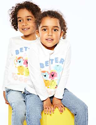 Pure Cotton Mr Men™ & Little Miss™ Top (2-7 Yrs)