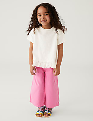 Pure Cotton Frill Top