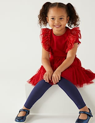 Pure Cotton Glitter T-Shirt