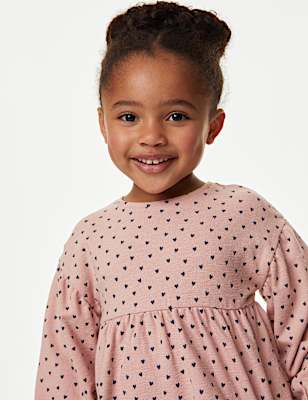 Pure Cotton Heart Top (2-8 Yrs)