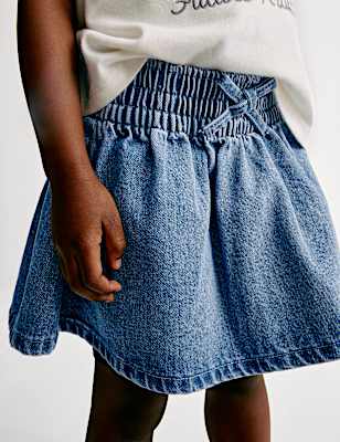 Denim Mini Skirt (2-8 Yrs)