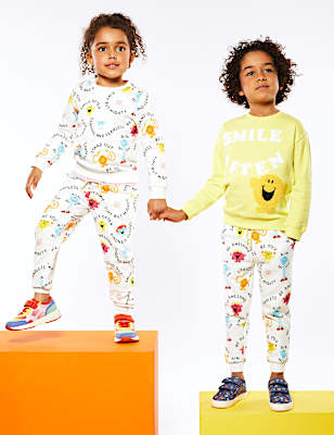 Cotton Mr Men™ & Little Miss™ Joggers
