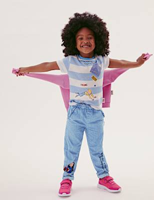 Roald Dahl&trade; Relaxed Fit Jeans (2-7 Yrs)