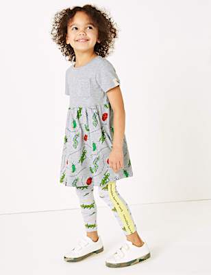 Roald Dahl™ & NHM™ Bug Dress (2-7 Yrs)