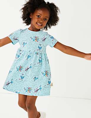 Roald Dahl&trade; & NHM&trade; Roly-Poly Bird Dress (2-7 Yrs)