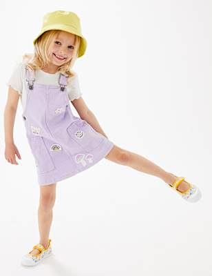 Cotton Rich Pinafore Outfit (2-7 Yrs)