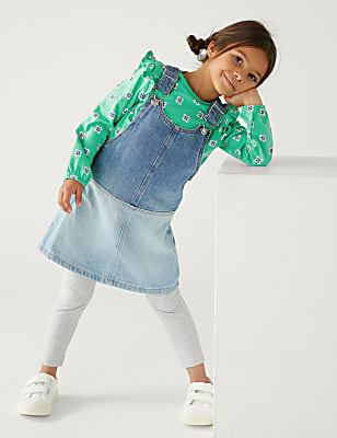 2pc Pure Cotton Floral Outfit