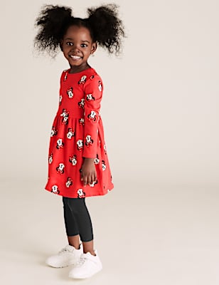 Jersey Disney Minnie Mouse™ Dress (2-7 Yrs)