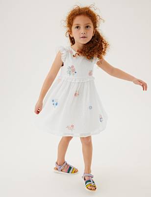 Chiffon Floral Dress (2-7 Yrs)