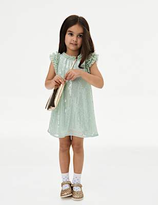 Sequin Dress (2-8 Yrs)